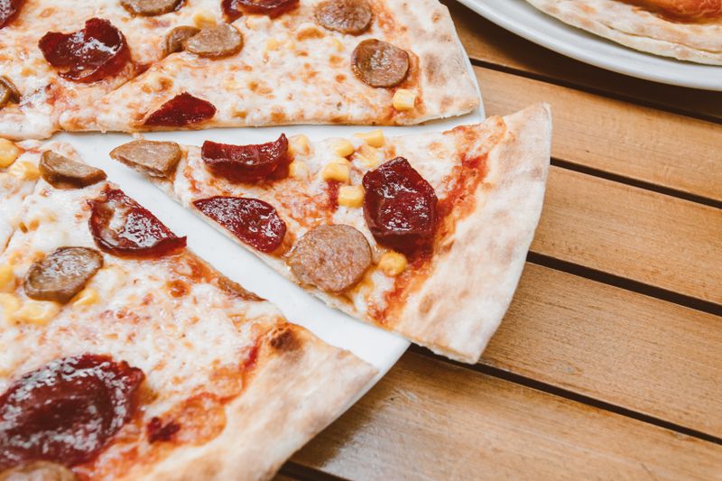 Pepperoni Spectacular Deep Dish pizza with generous pepperoni